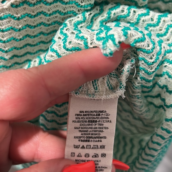 Free People Boho Lace Crochet Tank size L - Picture 7 of 8